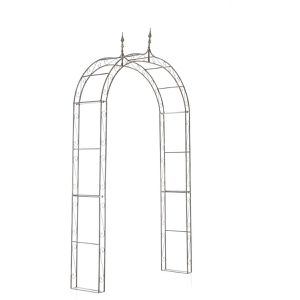CLP Rosenbogen Lenz, bronze, aus Metall, freistehend, 147 x 264 x 37 cm