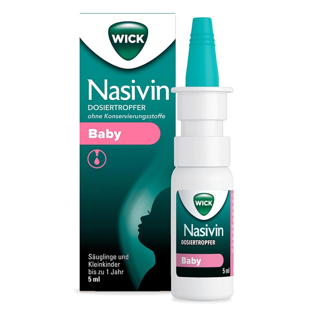WICK Pharma - Zweigniederlassung der Procter & Gam Wick Nasivin Dosiertropfer o.K. für Babys 19524059