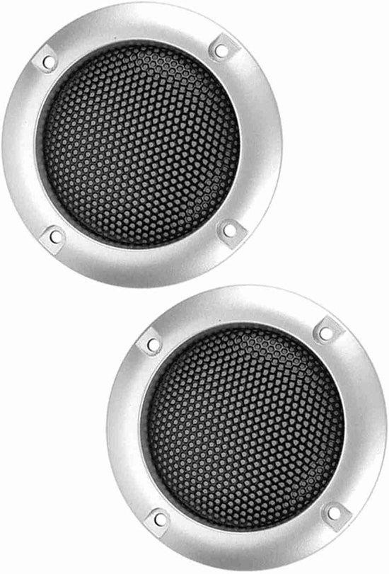 Zilveren Luidspreker Beschermhoes met Shatter Guard Ontwerp voor 2 inch Speakers