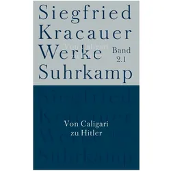 Werke in neun Bänden, Fachbücher von Siegfried Kracauer