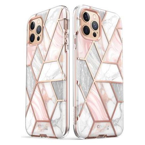 i-Blason Cosmo Handy-Schutzhülle (6.68 Zoll) Cover (Apple iPhone 12 Pro Max) (IP20-67-COSM-MAR)