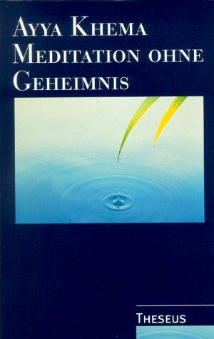 Ayya Khema - Meditation ohne Geheimnis - Preis vom 17.10.2026 19:25:27 h