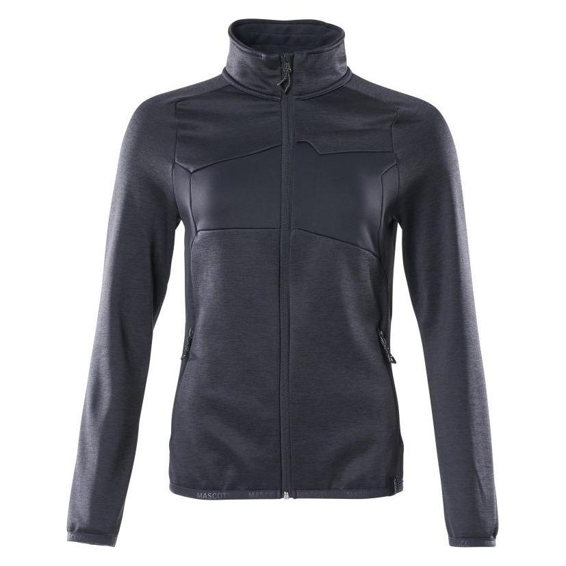 Mascot Fleecepullover mit Reissverschluss, Damen Microfleecejacke Grösse S, schwarzblau (S) (229309)