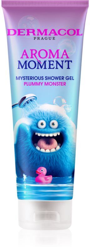 Dermacol Aroma Moment Plummy Monster shower gel for children fragrance Plum 250 ml