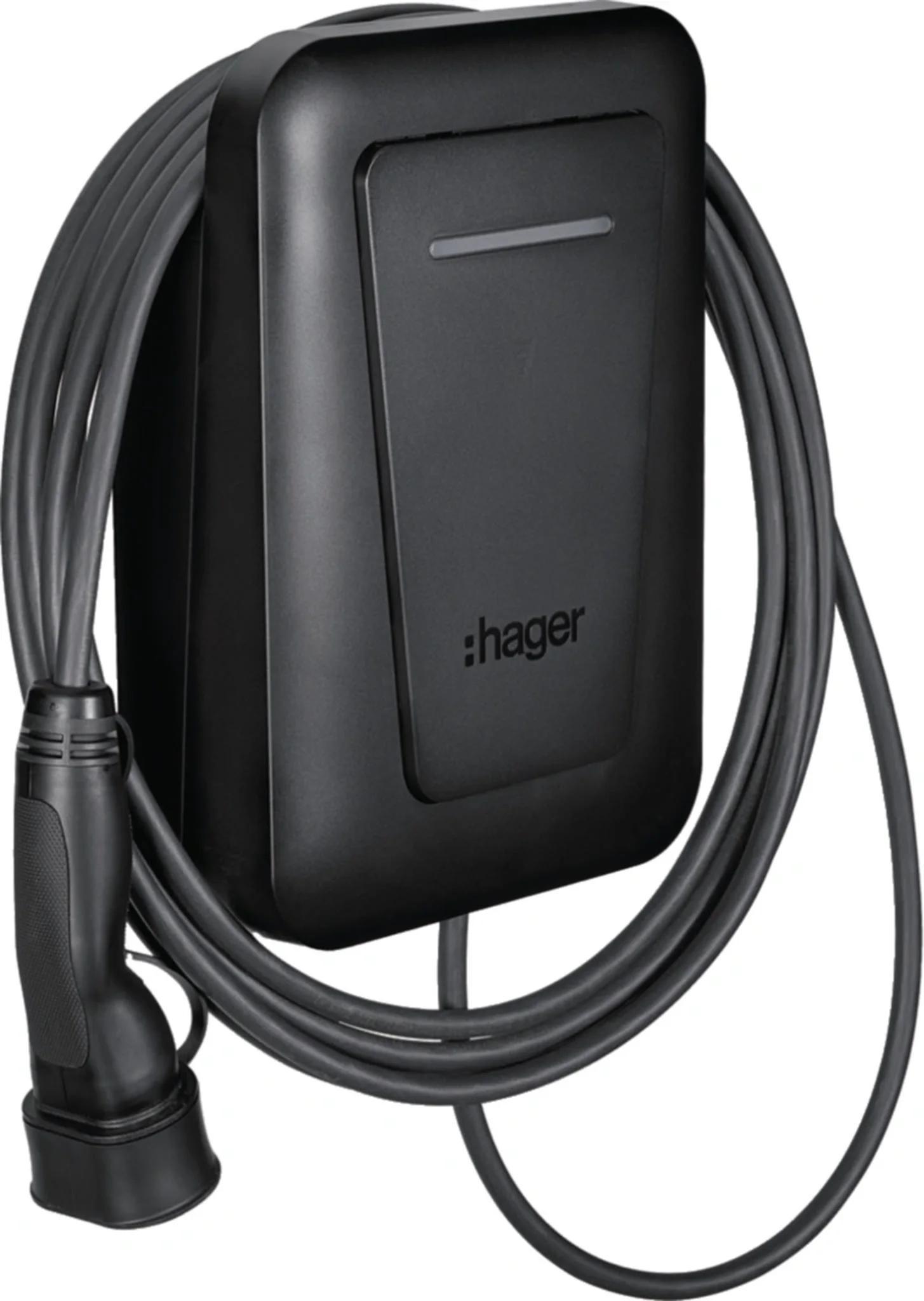 Hager Ladestation, witty one, Ladekabel, 11 kW, 1 Stk.