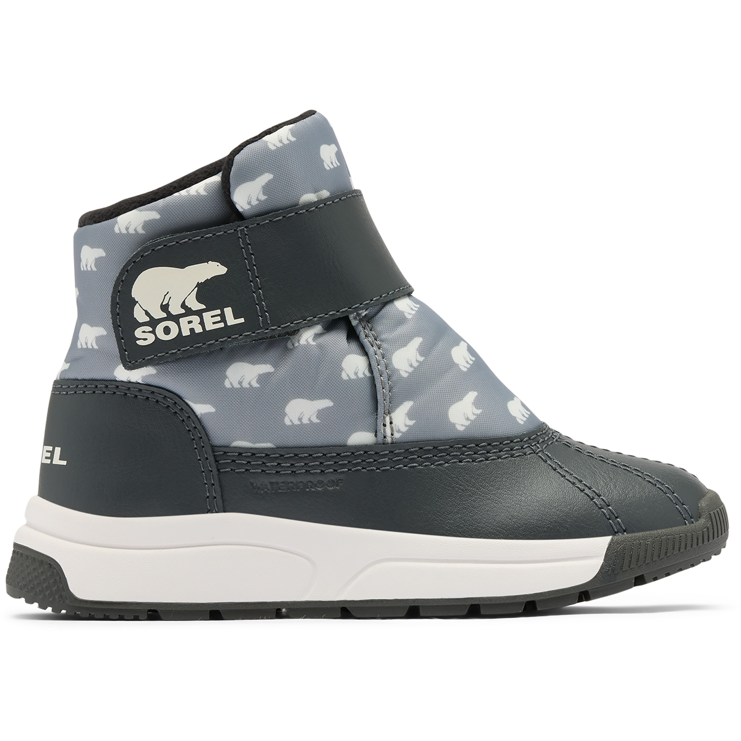 Sorel Toddler Whitney III Strap Mid WP Kinder Freizeitschuhe grau Größe 27 Lifestyle Wasserdicht