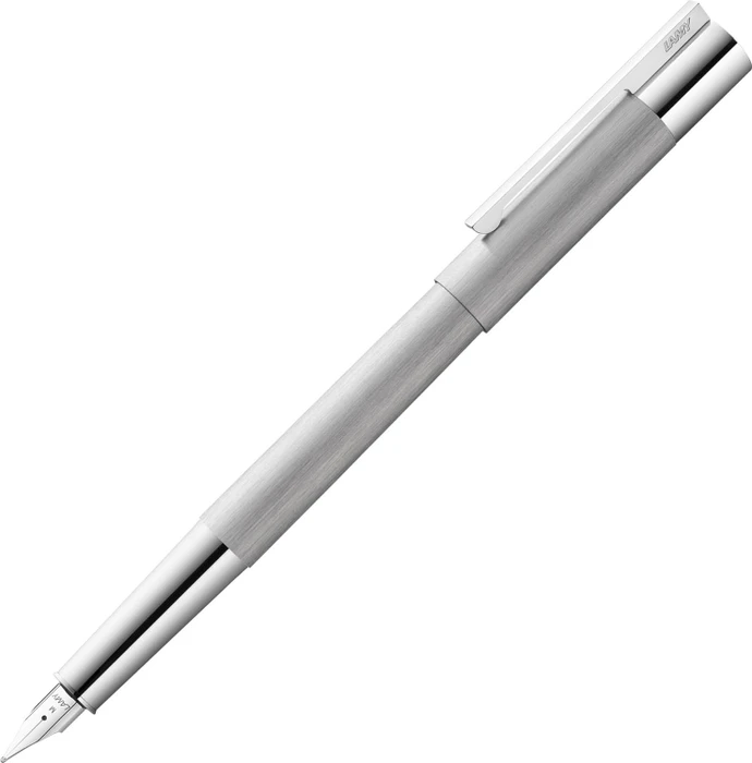 LAMY scala Patronenfüller silber brushed M (mittel)