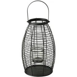 Boltze Windlicht Sasko, Ø16 x H26 cm, skandinavisch