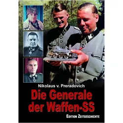 Die Generale der Waffen-SS, Fachbücher von Nikolaus von Preradovich