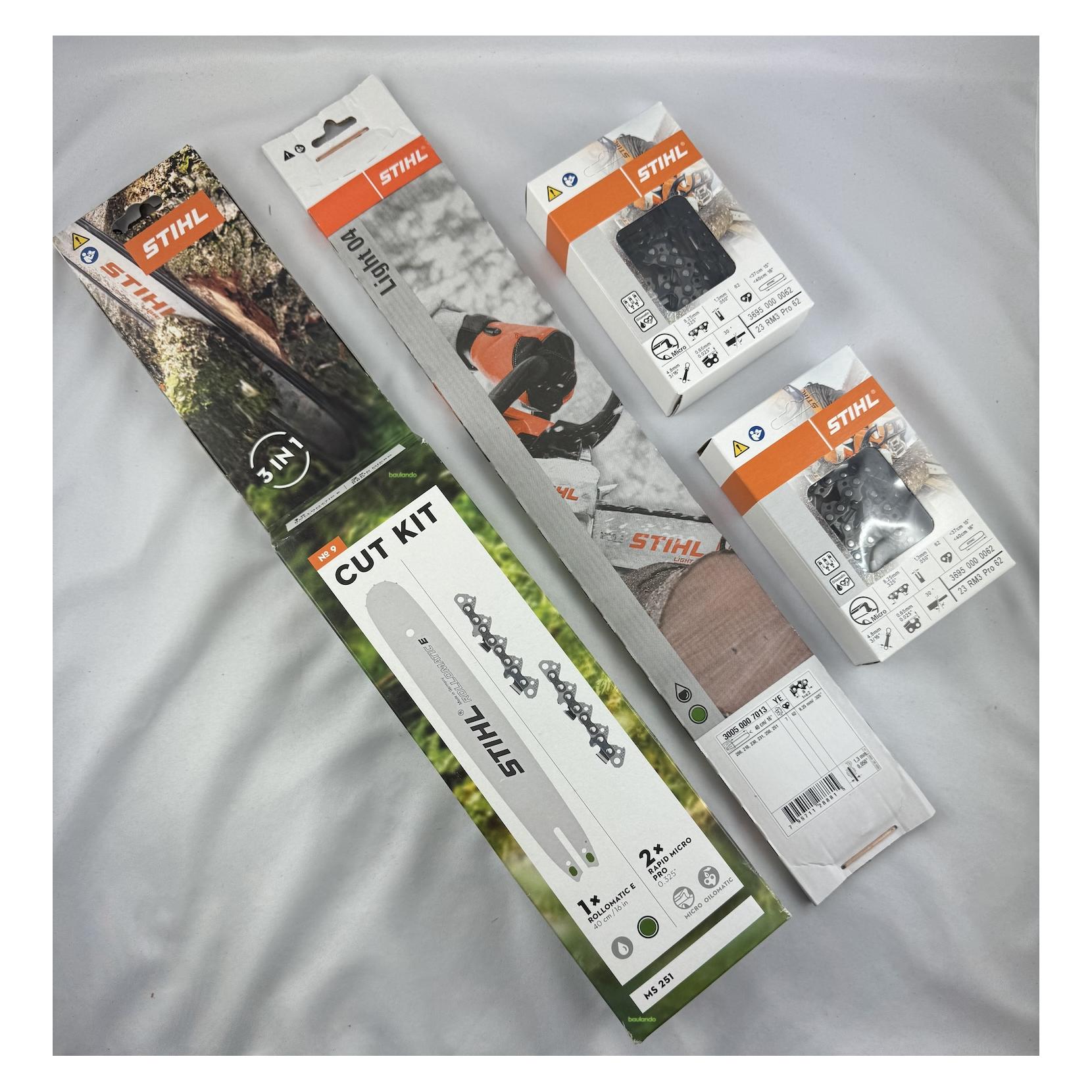 Stihl CUT KIT 9 MS251 30050009908, 30050007013 + 36950000062 (Kettensäge) (43434443)