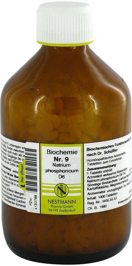 NESTMANN Biochemie 9 Natrium phosphoricum D6 Tabletten
