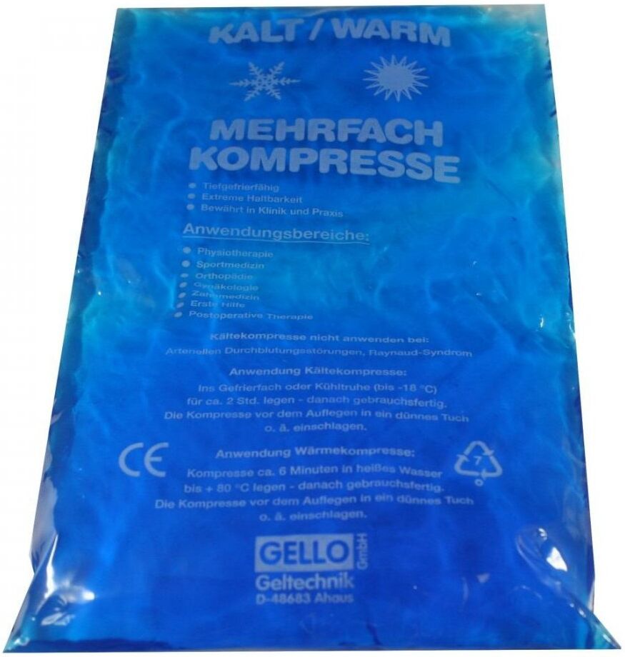 Kalt-warm Mehrfachkompresse 16x26 cm lose