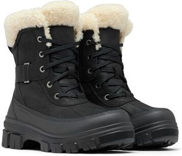 Sorel Torino V Parc WP Womens, Black / Sea Salt