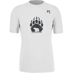 Karpos, Herren, Sportshirt, Wild Animal T-Shirt (S), Weiss, S