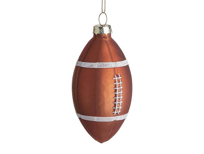 Ornement Football 9 x 0 x 4cm Marron/Marron