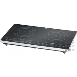 Rommelsbacher Ct 3410/In, Kochplatte, Schwarz, Silber