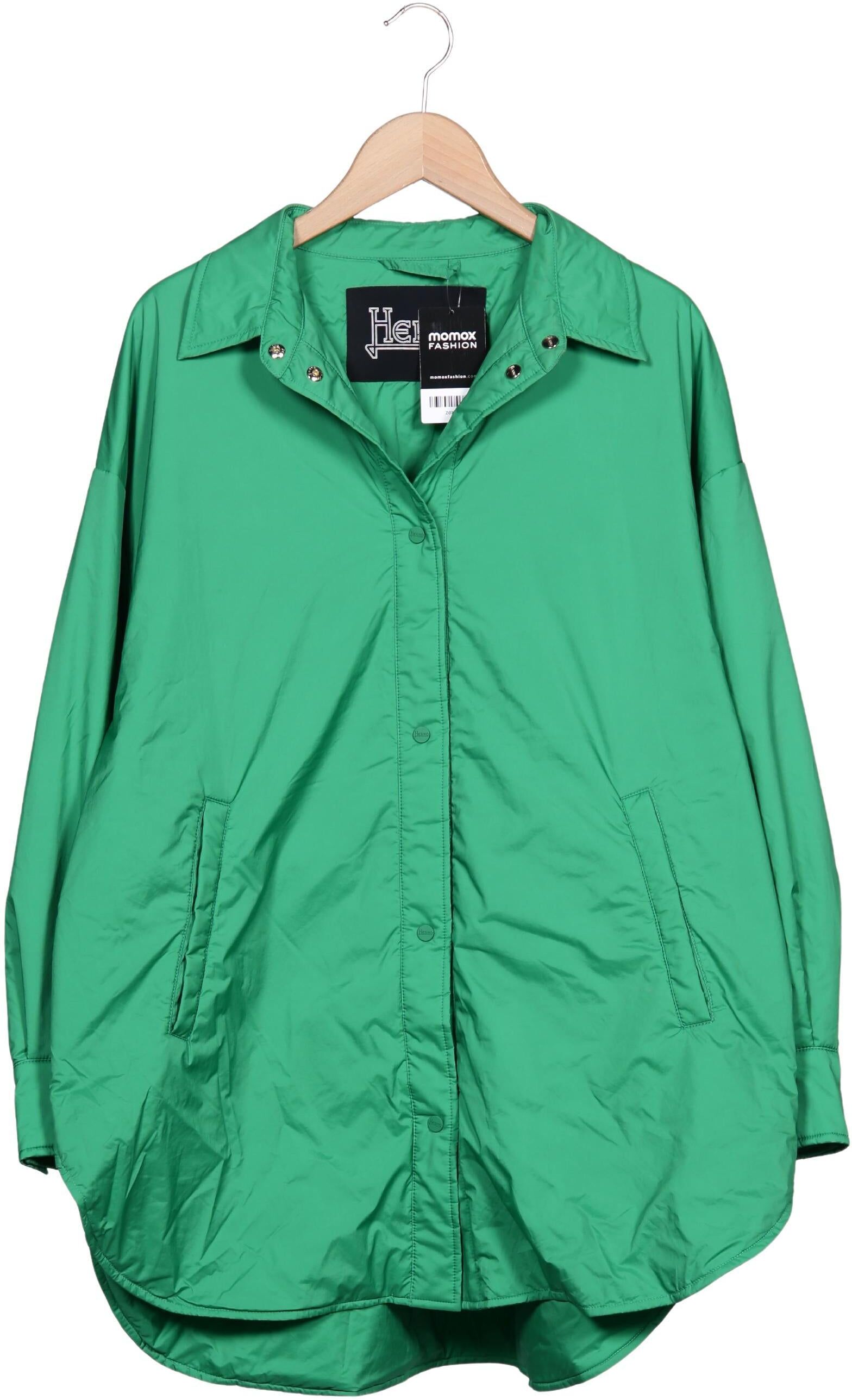 Herno Damen Jacke, Grün, Gr. EU 36 (IT 42), Synthetik - Second Hand