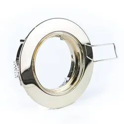 Einbaustrahler 50mm Messing rund kippbar