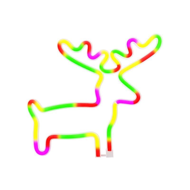 Forever Light Neon LED-licht ELK multicolor met USB-aansluiting model FLNE12