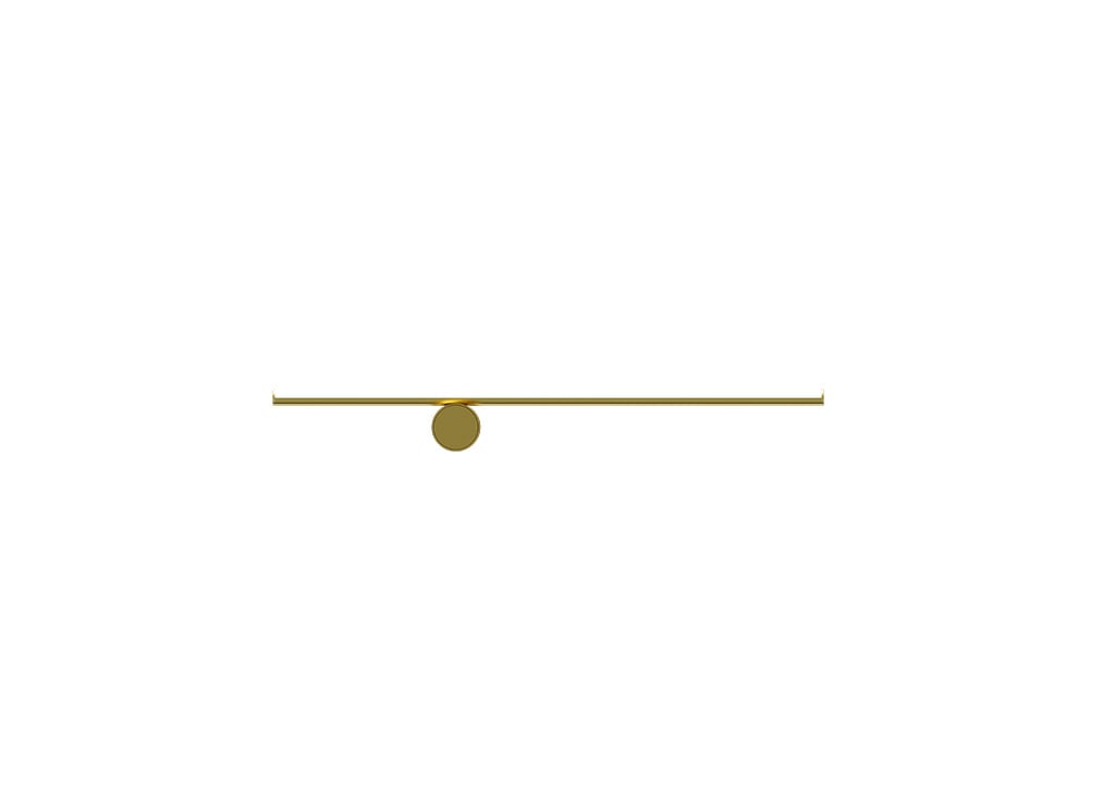 Flos Coordinates Wall 1 Wandleuchte (champagner) champagner F1810044