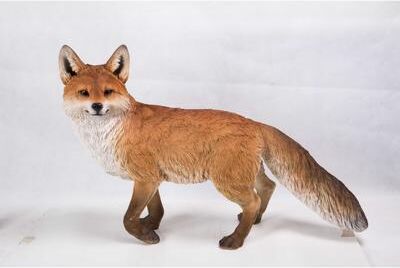 Hi-Line Gift Ltd. Walking Fox Statue