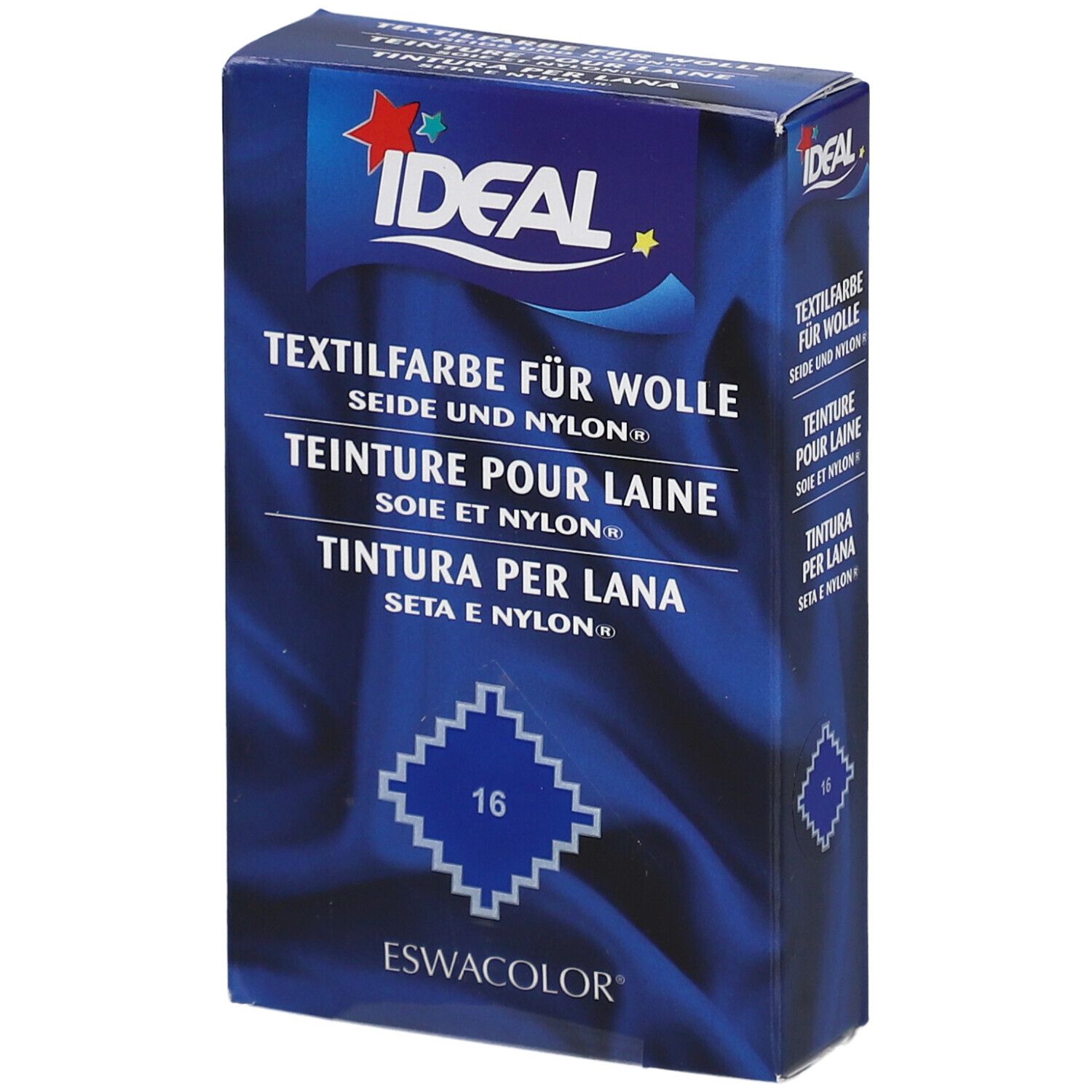 Ideal Wolle Color Plv No16 blau franc 30 g Puder