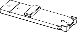 TECE Ersatzteil Distanzplatte 695004 (DN 40 und DN 50)