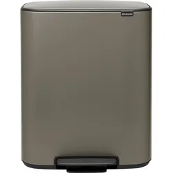 Bo Pedal Bin Mülleimer 60 l dunkelolivengrün