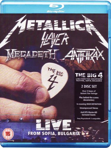 The Big Four: Live From Sonisphere / Sofia Bulgaria [Blu-ray] - Preis vom 04.10.2026 03:51:26 h
