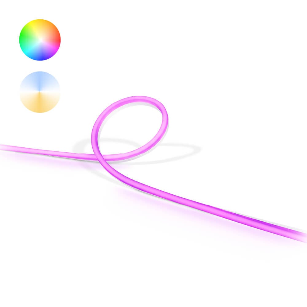 Philips Hue Neon Flex LED Strip - Wit - 12 meter