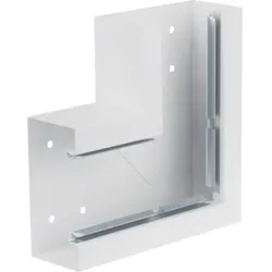 Hager BRS6513059016 Flachwinkel Grund- profil Stahl 68x130 OT80mm verkehrsweiß