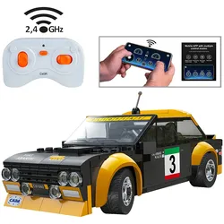 JAMARA CaDA Fiat Abarth 131 1:20 schwarz 2,4GHz Bricks