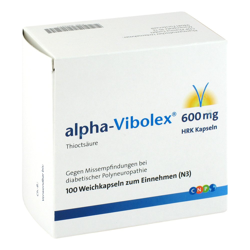 CNP Pharma GmbH Alpha-Vibolex 600 HRK 00410471