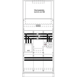 Striebel & John KS4241 Mess- und Wandlerschrank TwinLine, Aufputz 2CPX032902R9999