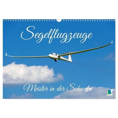 Meister in der Schwebe: Segelflugzeuge (Wandkalender 2027 DIN A3 quer), CALVENDO Monatskalender
