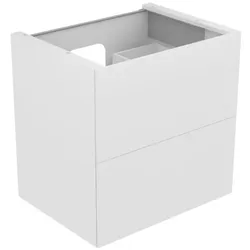 Keuco Unterschrank Edition 11 31342370100 70 x 70 x 53,5cm, mit LED, Strukturlack Trüffel