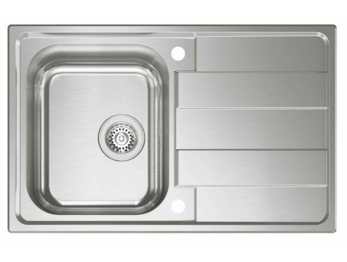 Naber Einbauspüle NABER Riva 1, Einbauspüle, Edelstahl