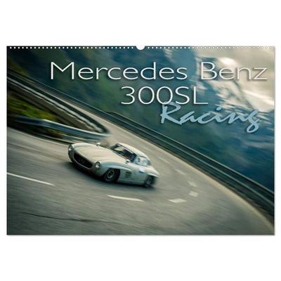 Mercedes Benz 300SL - Racing (Wandkalender 2025 DIN A2 quer), CALVENDO Monatskalender