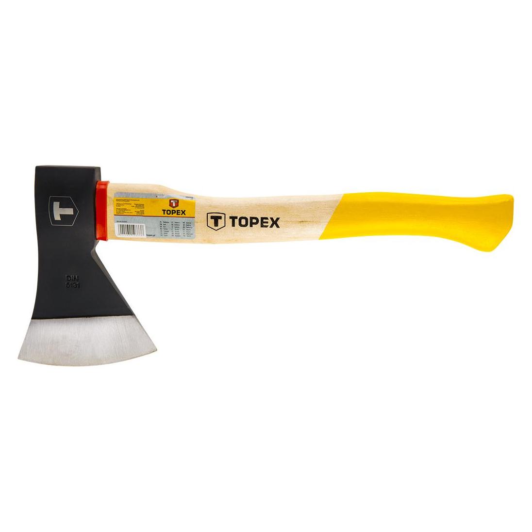 Topex Ax universal with wooden handle 0.8kg 380mm (05A138) (TOP-05A138)