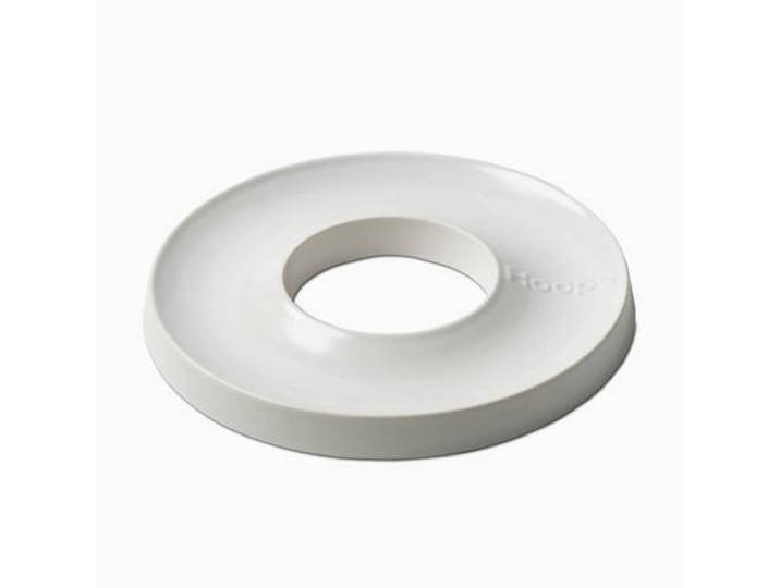 Hoopo Kattenvoerbak Ring Slowfeeder White
