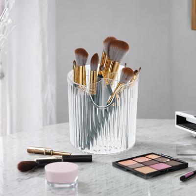 Unique Makeup Brush Cup, 4 Slot Makeup Organizer, Cosmetics Storage Cup