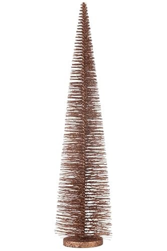 J-Line Decoratieve boom zwart cognac