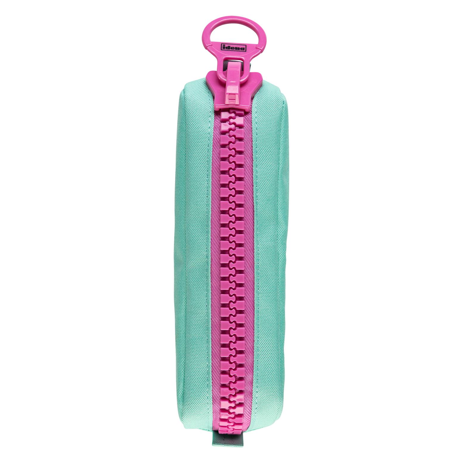 Idena Schlamper türkis mit Riesenzipper magenta (22657984)