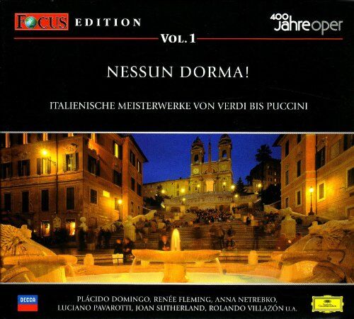 Placido Domingo - Focus CD Edition: Nessun Dorma!, 2 Audio-CDs: Vol. 1 - Preis vom 15.10.2026 23:06:25 h