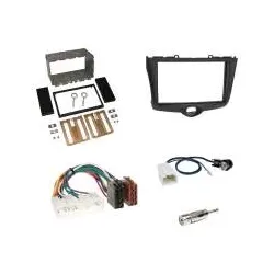 Doppel-DIN 2-DIN Radioeinbaurahmen Toyota Yaris P1 Facelift 2003-2005 Autorad...