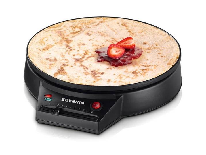 SEVERIN Crêpesmaker Crêpe Maker , schwarz, Ø:30cm, Crepesmaker, Crêpesmaker
