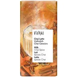 Vivani Chai Latte Vollmilchschokolade bio