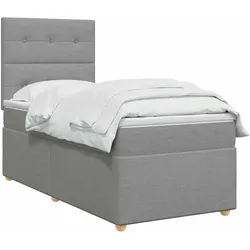 vidaXL, Boxspringbett, Boxspringbett (90 x 190 cm)