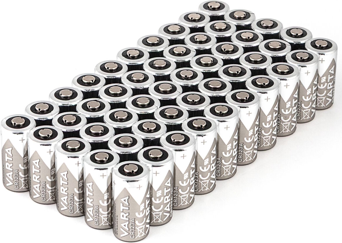 Varta CR123A Bulk Batteries   Industrial Engineer Pack of 50
