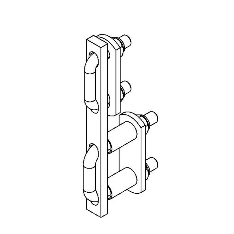 Hailo Professional Hailo H-50 Verstärkung auf der Sprosse aus Edelstahl 6010651